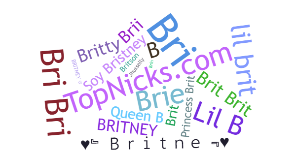 ألقاب لـ Britney