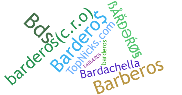 ألقاب لـ Barderos