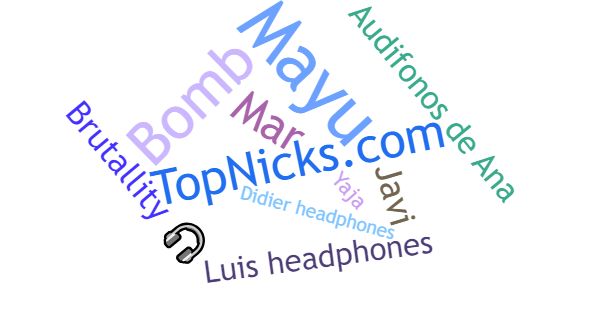 ألقاب لـ Audifonos