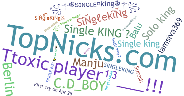 ألقاب لـ Singleking