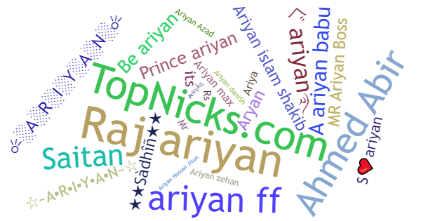 ألقاب لـ Ariyan