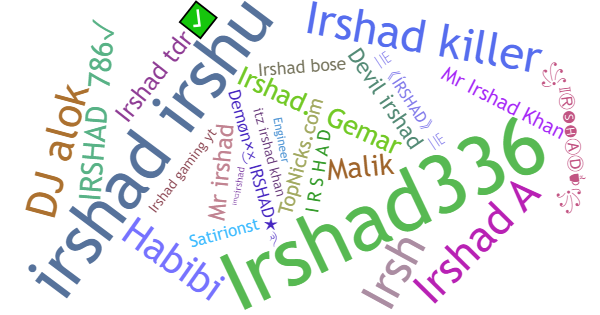 ألقاب لـ Irshad