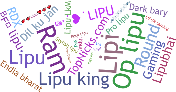 ألقاب لـ Lipu