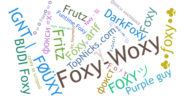 ألقاب لـ Foxy