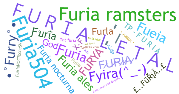 ألقاب لـ Furia