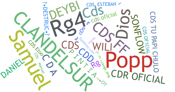 ألقاب لـ CDS