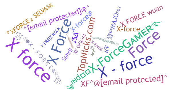 ألقاب لـ Xforce