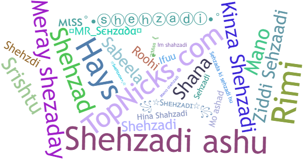 ألقاب لـ Shehzadi