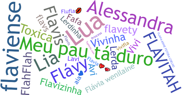 ألقاب لـ Flavia