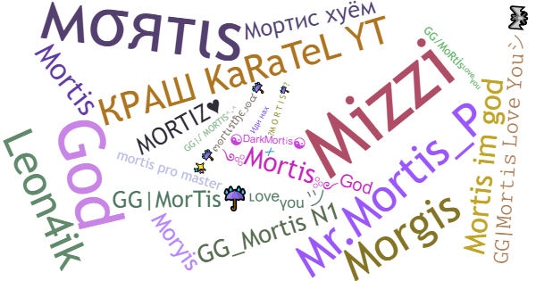 ألقاب لـ Mortis