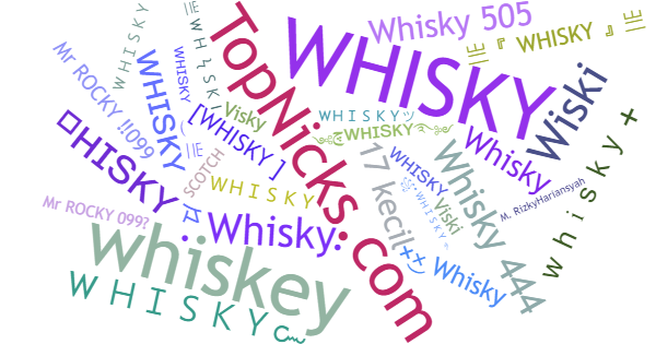 ألقاب لـ Whisky