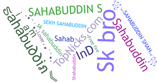 ألقاب لـ Sahabuddin