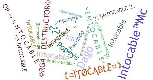 ألقاب لـ IntocabLe