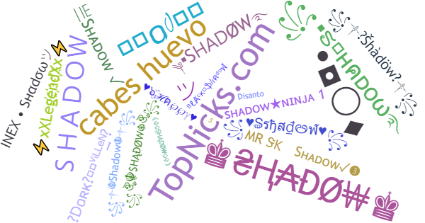 ألقاب لـ Shadow