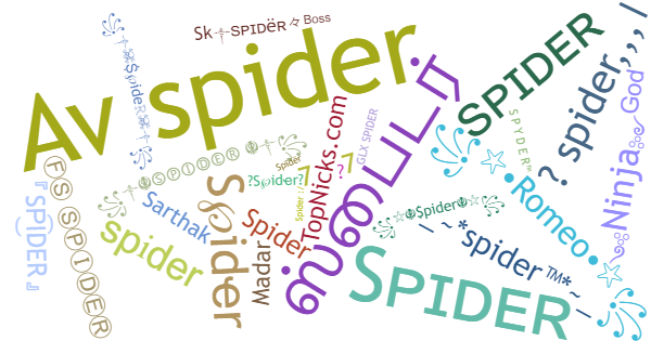 ألقاب لـ Spider