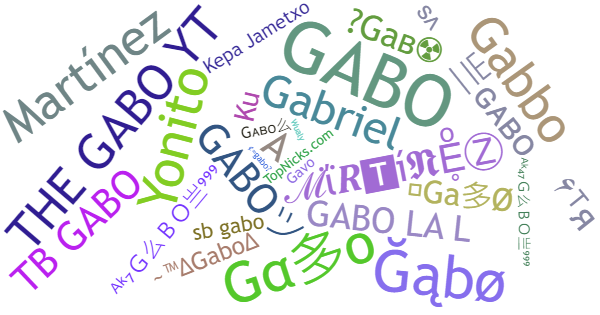 ألقاب لـ Gabo