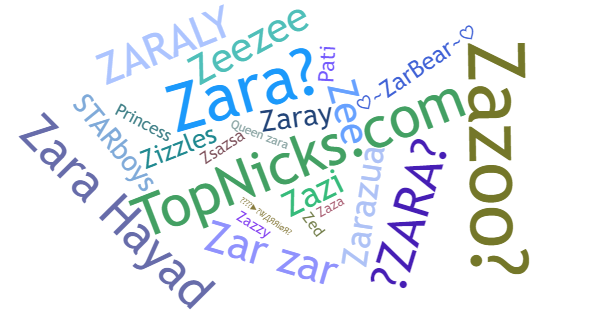 ألقاب لـ Zara