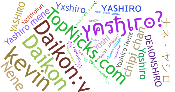 ألقاب لـ Yashiro