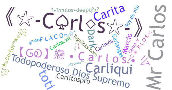 ألقاب لـ Carlos