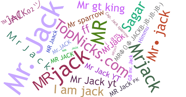 ألقاب لـ MrJack