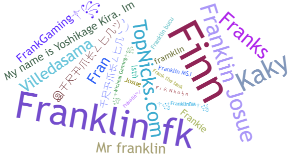 ألقاب لـ Franklin