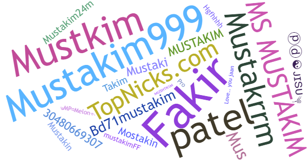 ألقاب لـ Mustakim