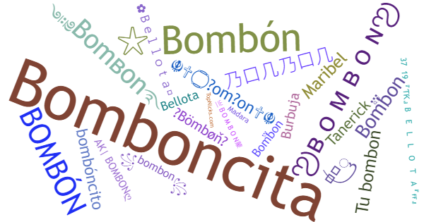 ألقاب لـ Bombon