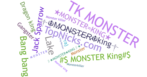 ألقاب لـ Monsterking