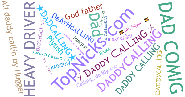 ألقاب لـ Daddycalling