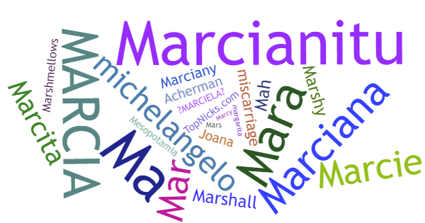 ألقاب لـ Marcia