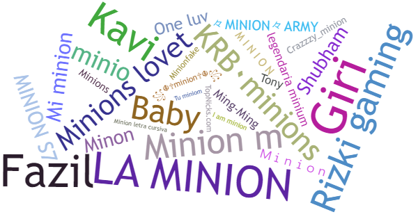 ألقاب لـ Minion