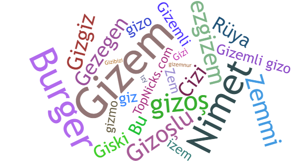 ألقاب لـ Gizem