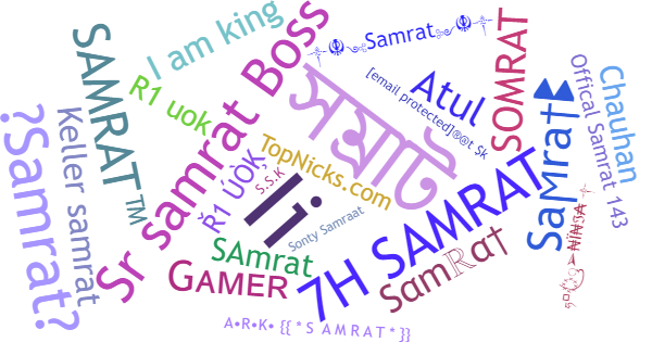 ألقاب لـ Samrat