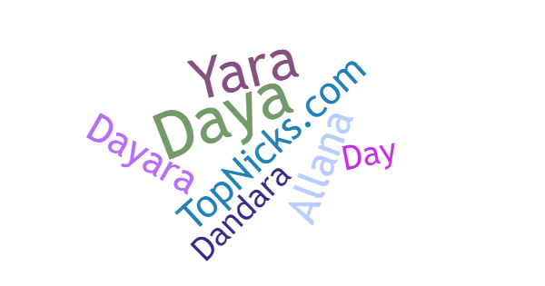 ألقاب لـ Dayara