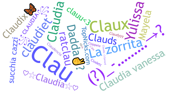 ألقاب لـ Claudia