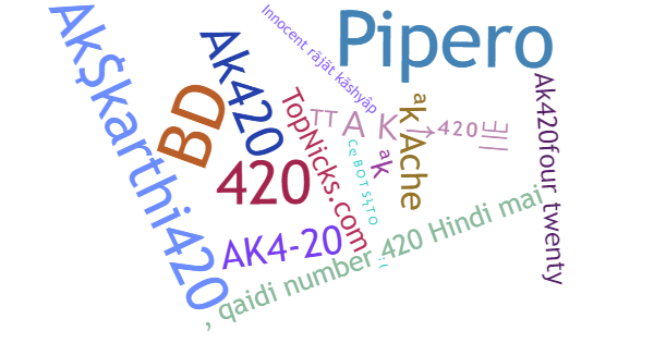 ألقاب لـ AK420