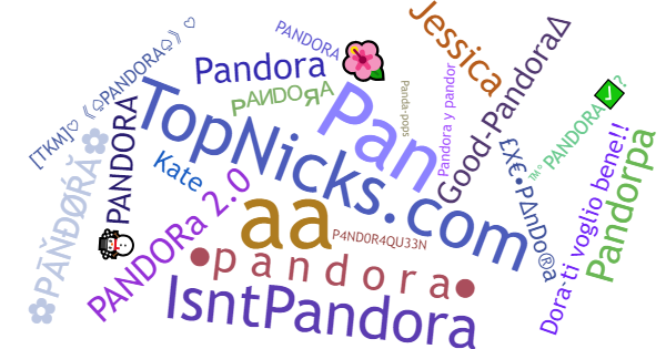 ألقاب لـ Pandora