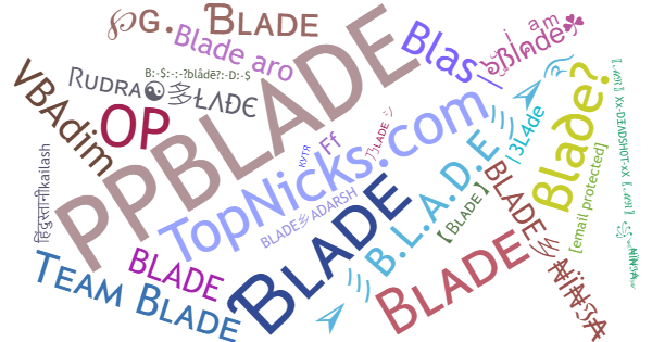 ألقاب لـ Blade